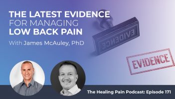HPP 171 | Managing Low Back Pain